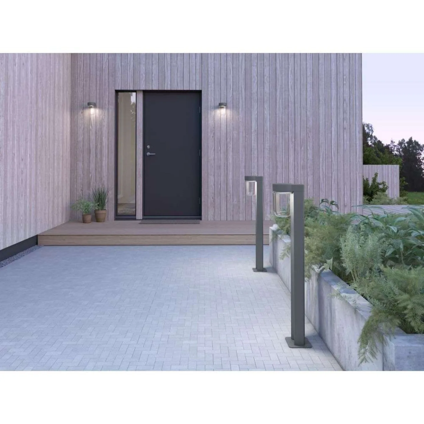 Moon Trädgårdslampa H94,7 Graphite - Belid - Terrass - Metall