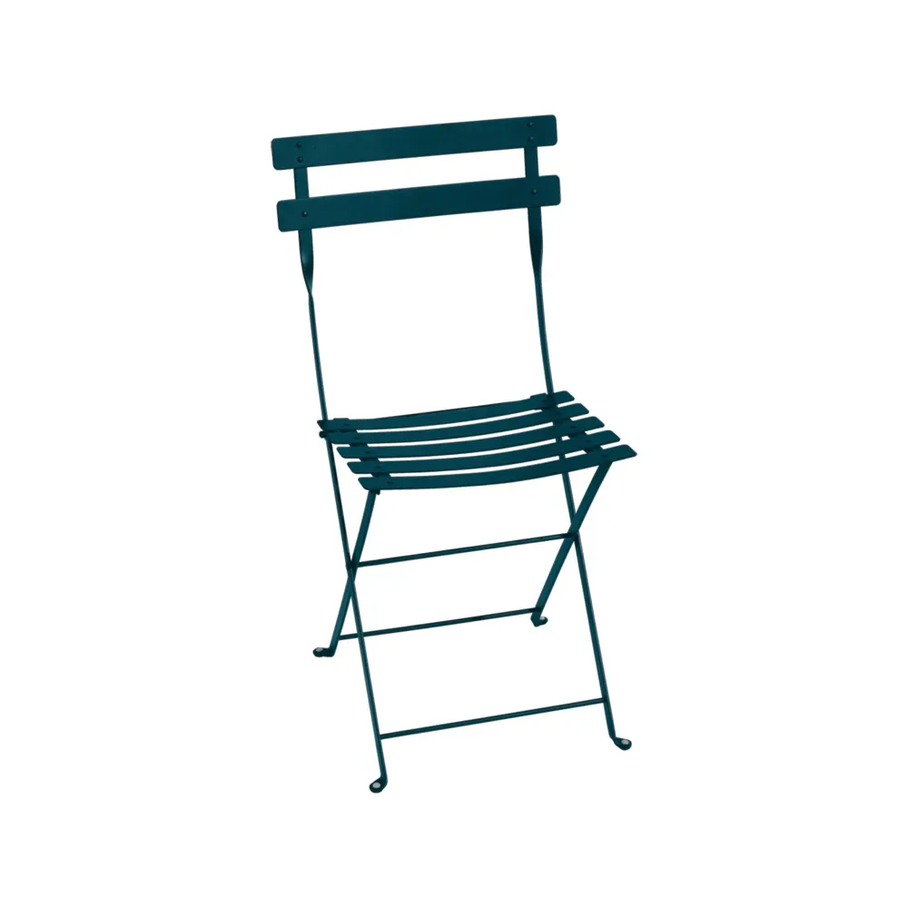 Fermob Bistro Metal stol Acapulco blue (blå)
