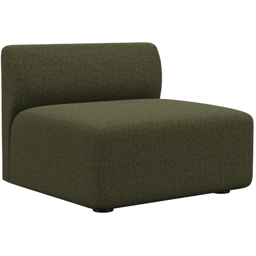 SACKit Loungeelement Fjord Olive Stoff 1 B 90 T 90 cm - Material: 90 % Polyester (PL). / 10% Polyamid (PA) - Nylon