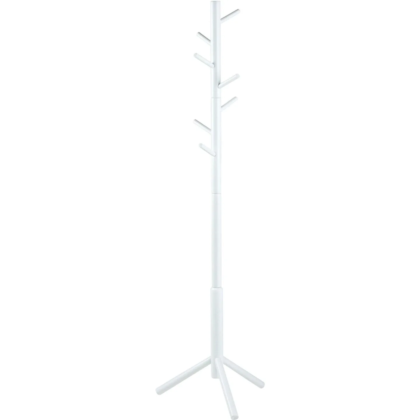 AC Design Furniture Kleiderständer AC Design Weiss Holz H 176 cm - Kleiderständer