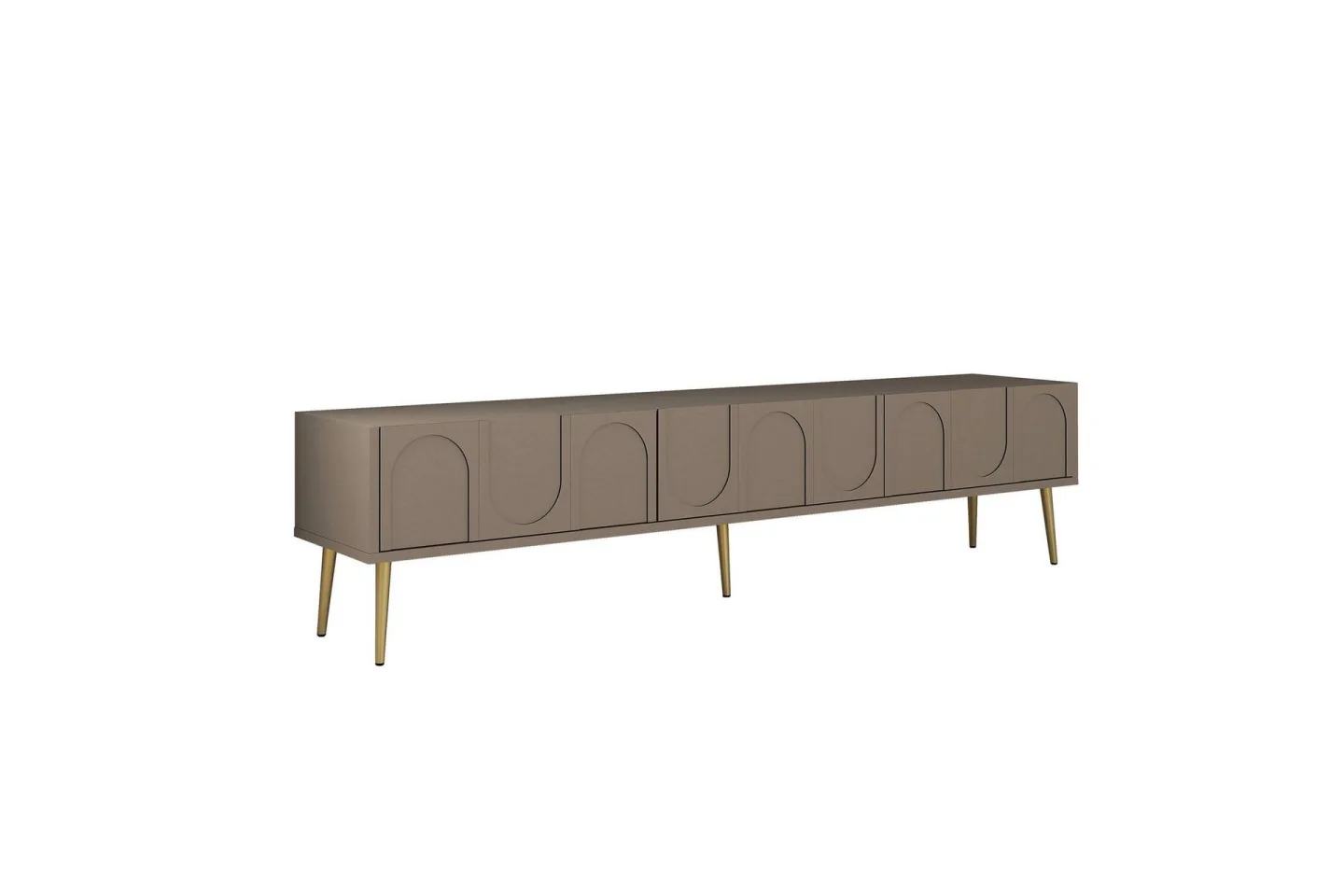 Hazim Tv-bänk 180 cm - Guld