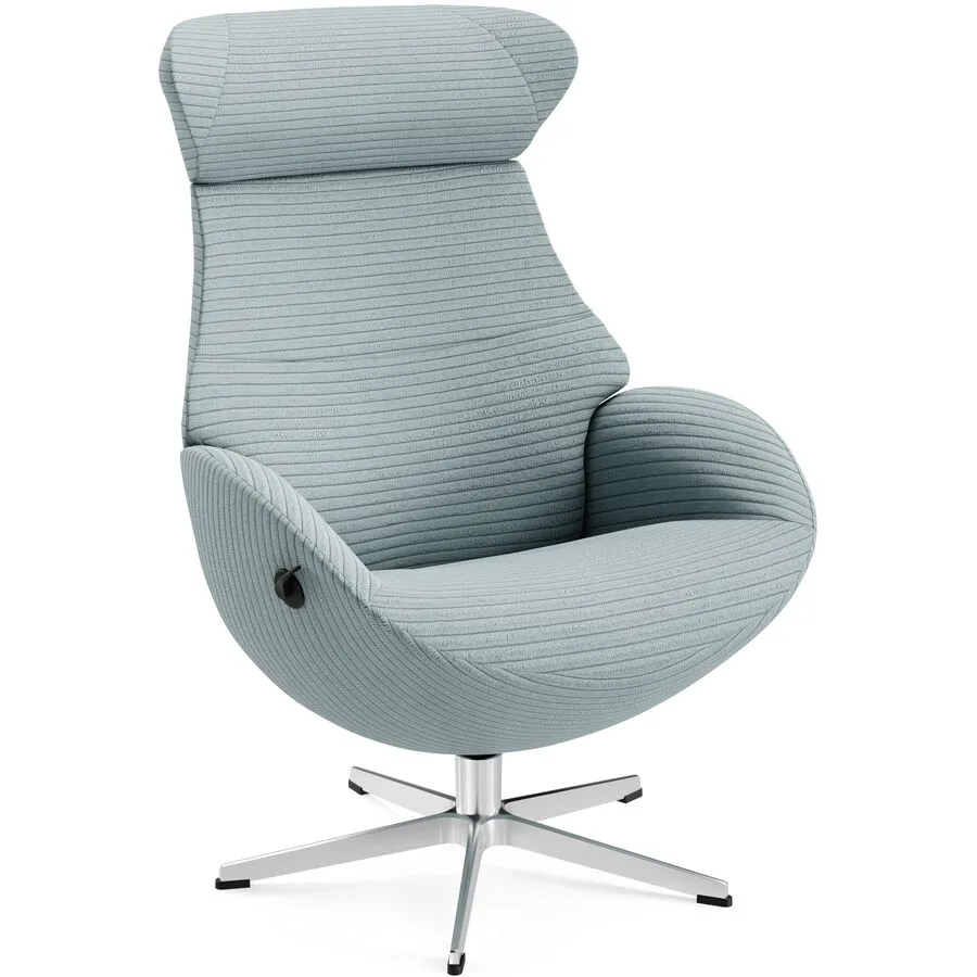 Conform Relaxsessel Daja Blau Stoff 81 cm 163 cm - Möbel Konfigurator: Traummöbel individuell zusammenstellen