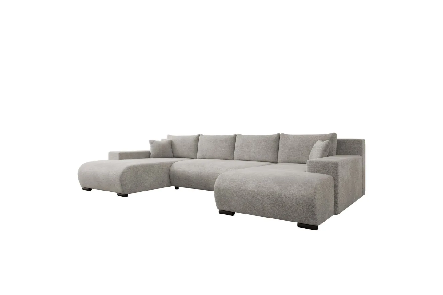 Krysen Bäddsoffa Dubbeldivan 4-sits - Grå
