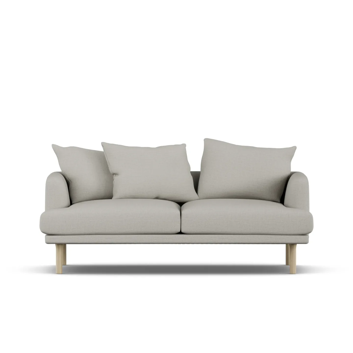 1898 Sjövik Sofa Same Grey 6673-Eiche weiß geölt, 2,5-sitzig