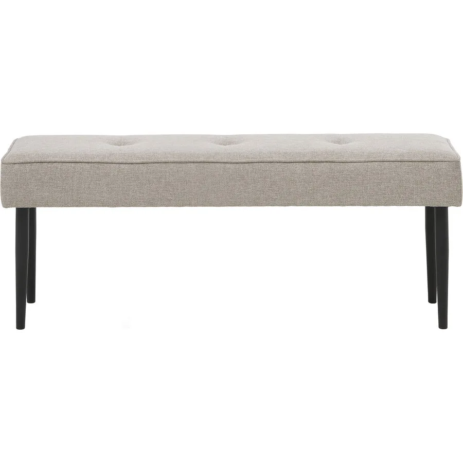 Bank Andris Sand Polyester/Metall B 140 cm