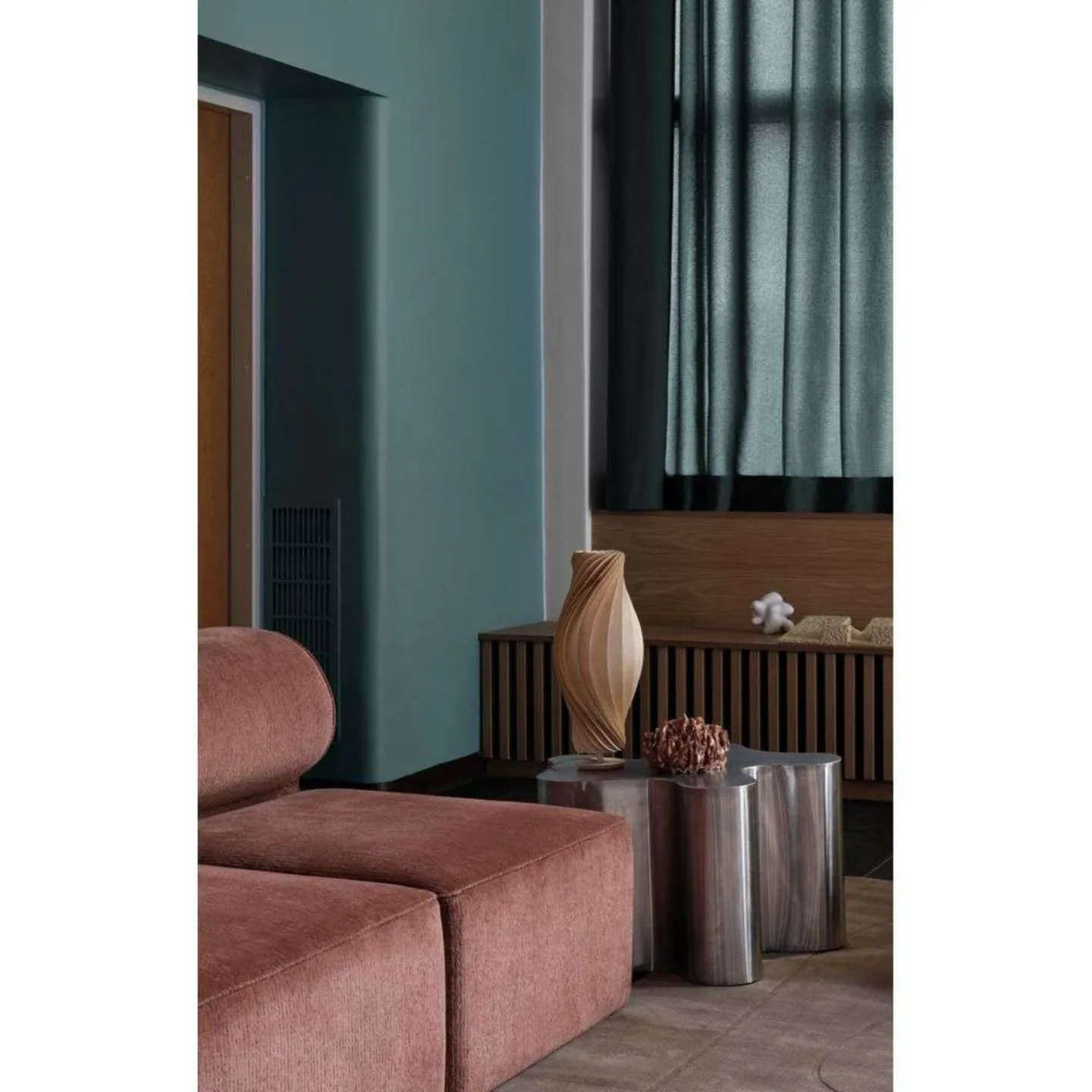 No.111 Tischleuchte 18x47 Birch Natural - Tom Rossau - Wohnzimmer - Holz