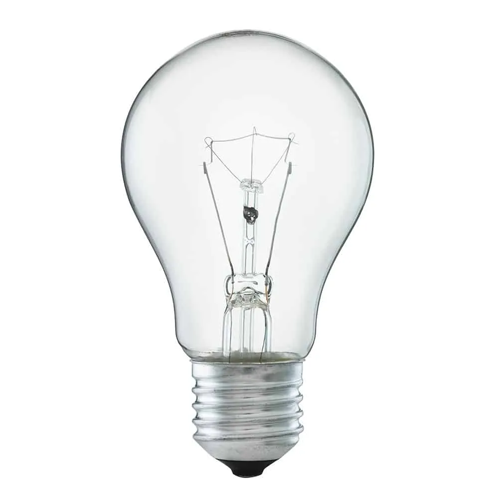Normallampa 60W Klar E27