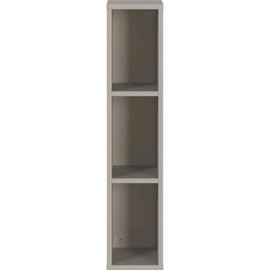 Regal Tomino steingrau Holzwerkstoff B 19 H 90 cm