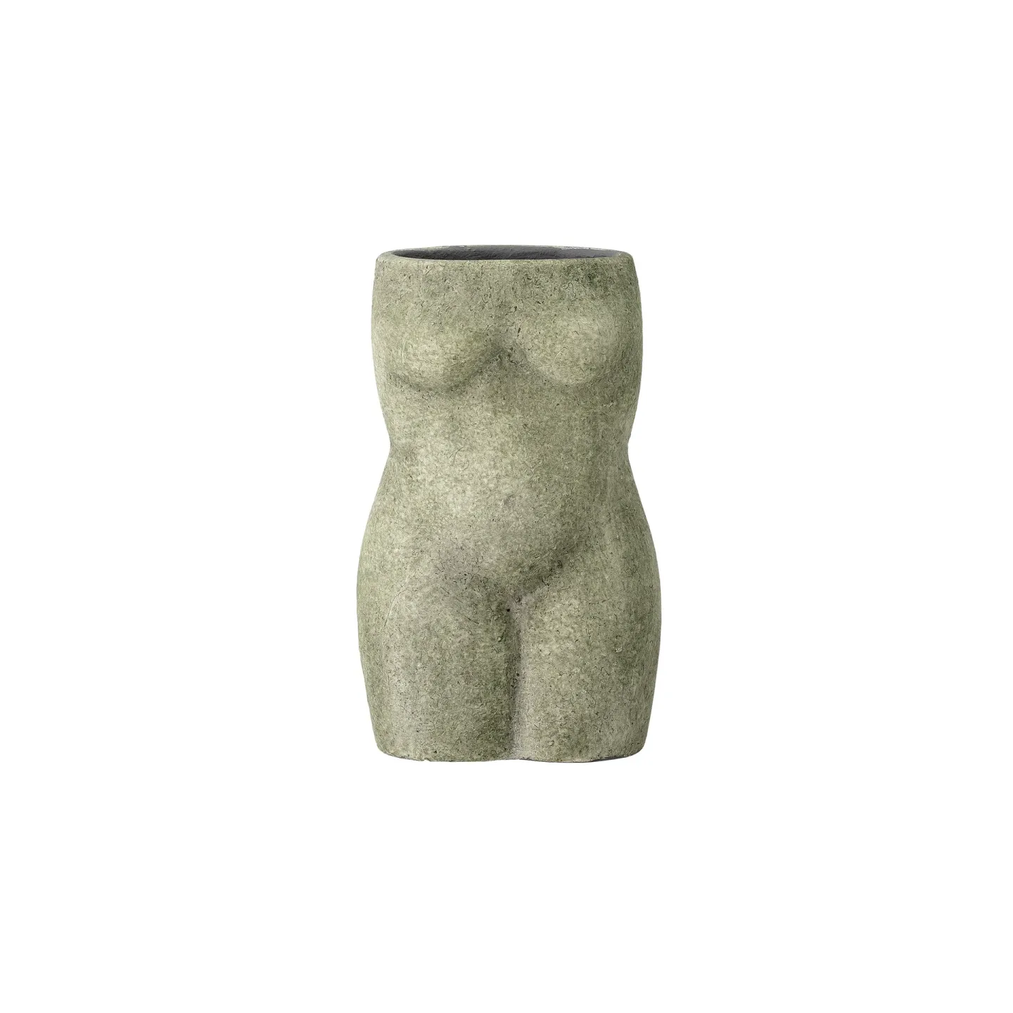 Bloomingville Emeli Deco Vase Terrakotta 16cm Grün