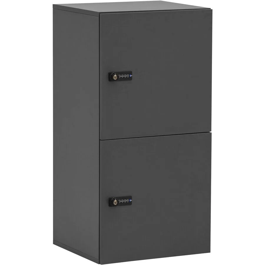 Garderobenschrank Dorla anthrazit Holzwerkstoff B 45.4 cm H 92.6 cm