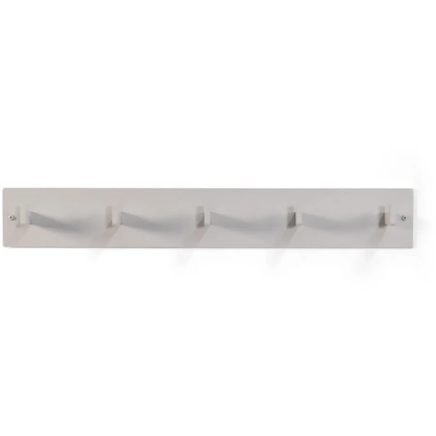 Spinder Design Garderobenleiste Hesta taupe Stahl H 10 cm 5