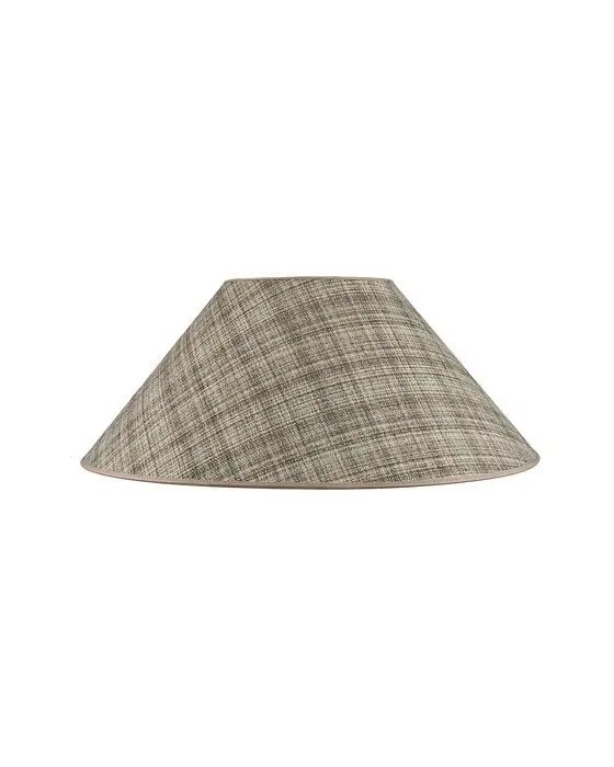 Non La lampskærm Callum plaid brun