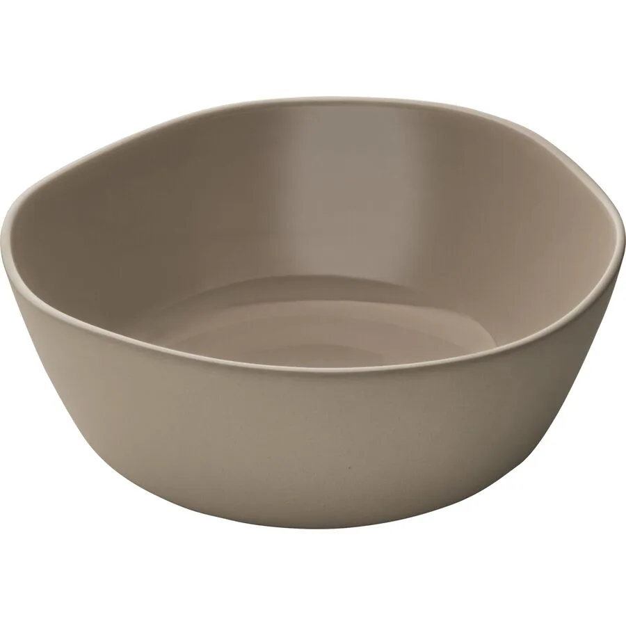 DEGRENNE Schale Brume Braun Porzellan 20 cm