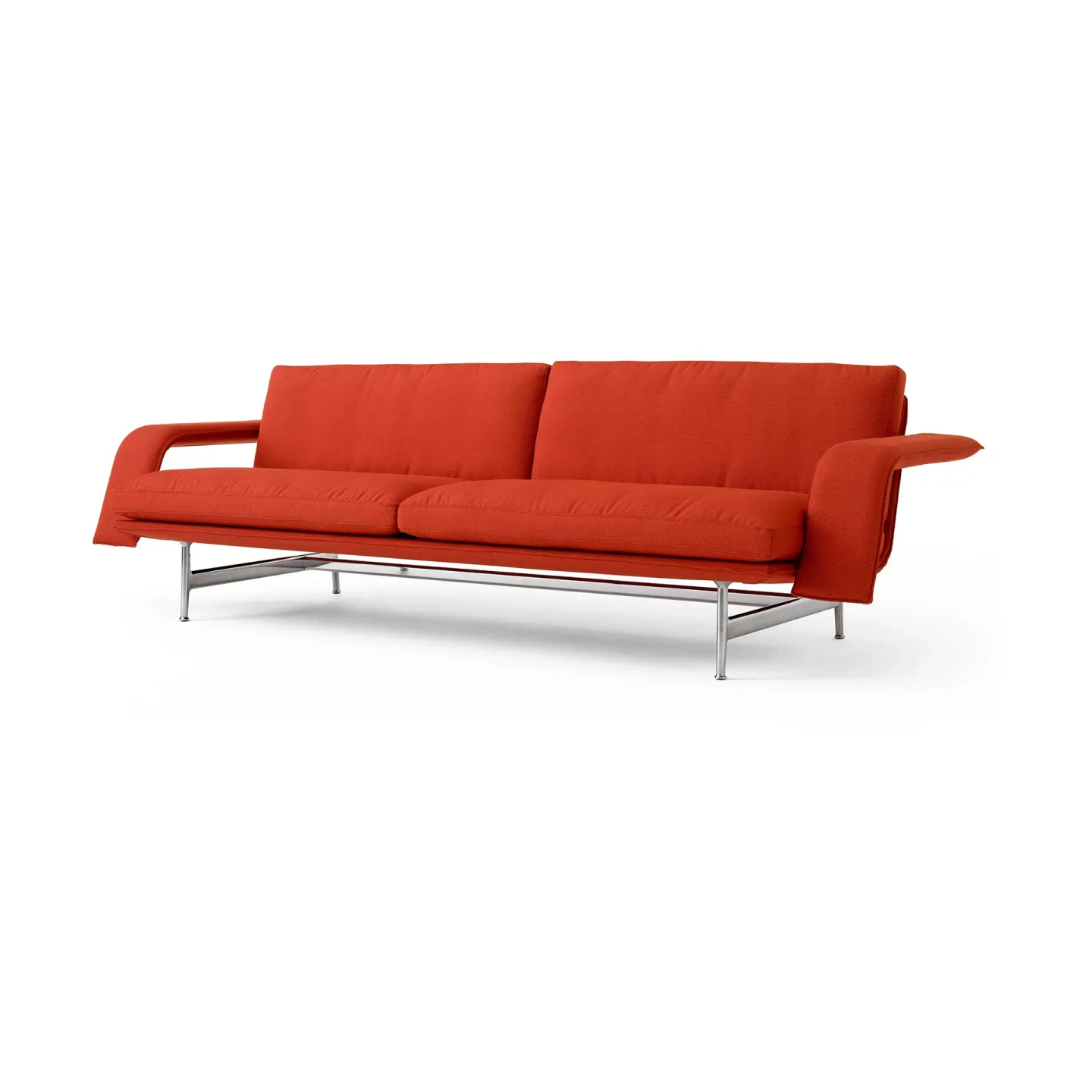 &Tradition Meantime AV31 3-sits soffa Pol. aluminium-Fiord 0571