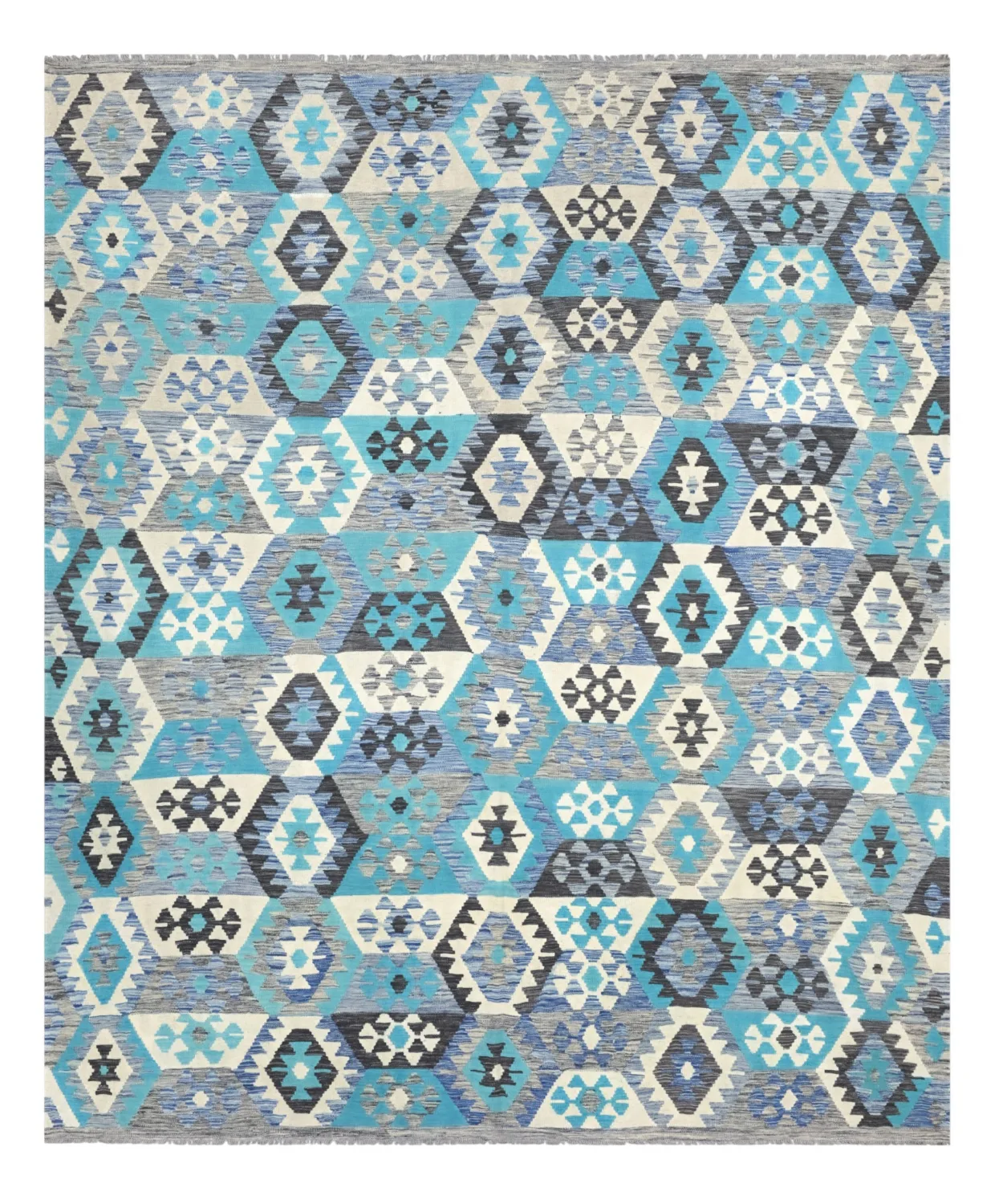 Orientalsk Teppe - Vegi Kelim Hand Woven - 251 x 305 cm (Størrelse: 251 x 305 cm)