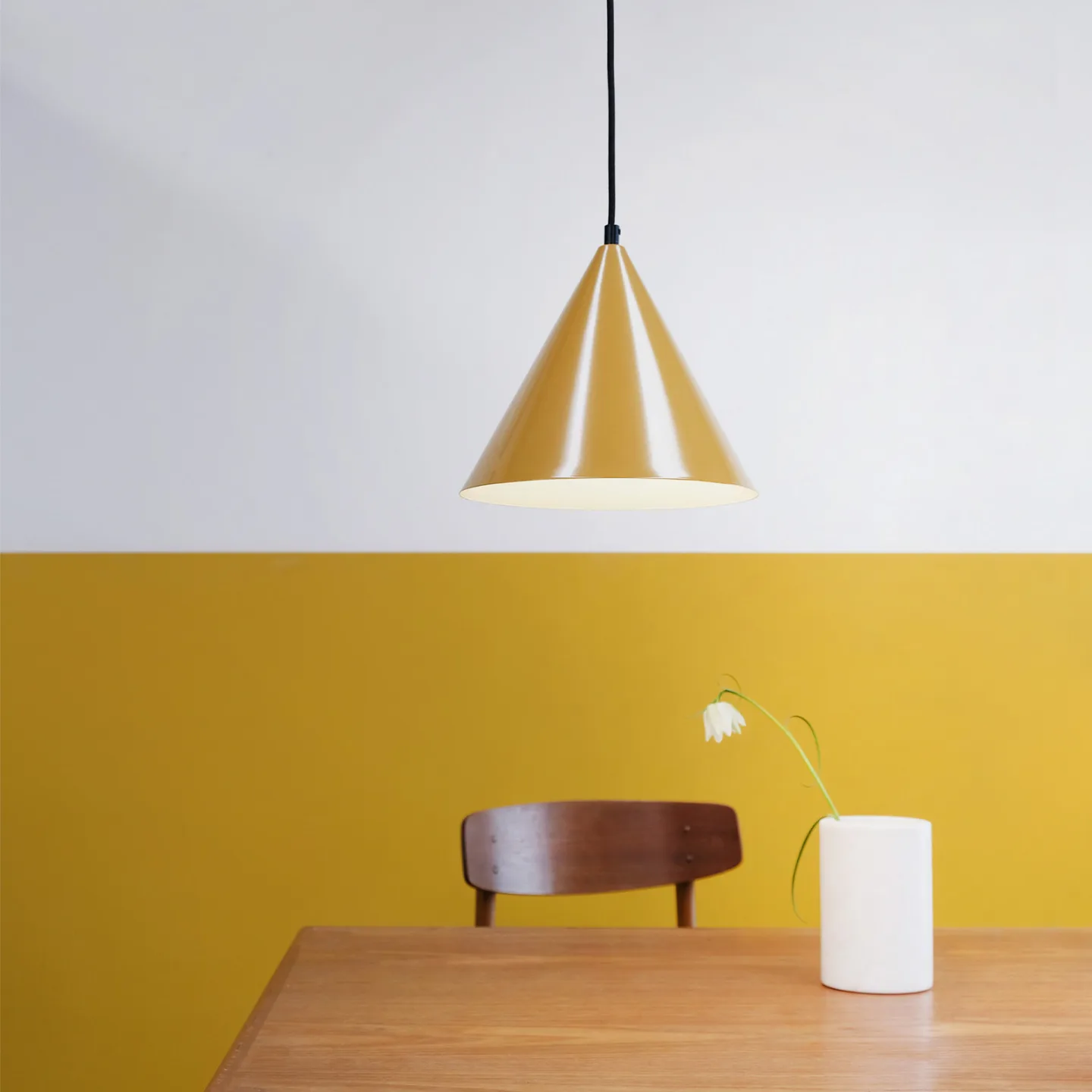 Ron Pendelleuchte Curry - Dyberg Larsen - Wohnzimmer - Skandinavisch - Metall - Einflammig