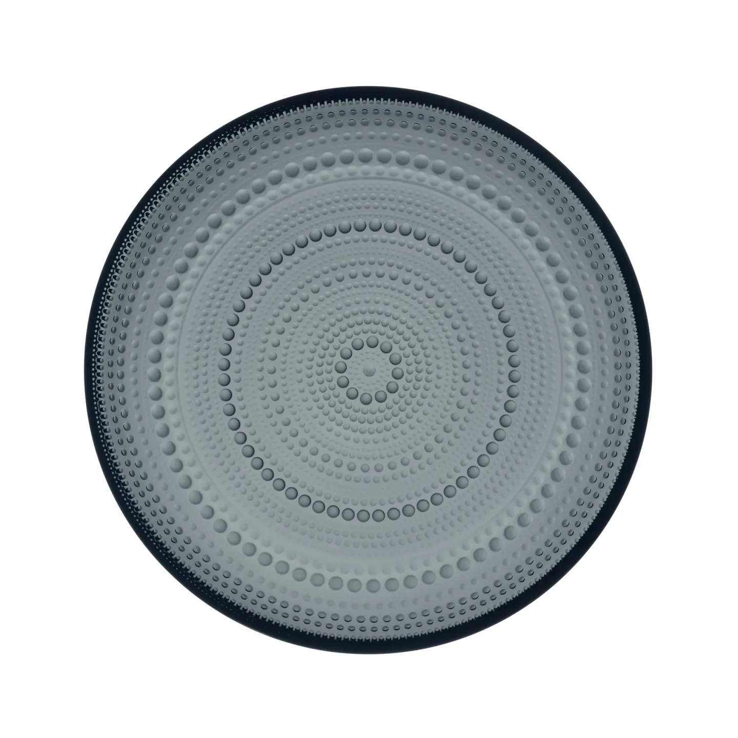 Iittala Kastehelmi Teller Ø24,8 cm Dunkelgrau