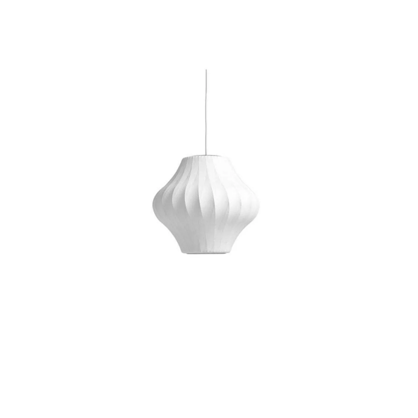 Nelson Pear Crisscross Bubble hänglampa 32 cm, Herman Miller HAY - Matsal - Plast