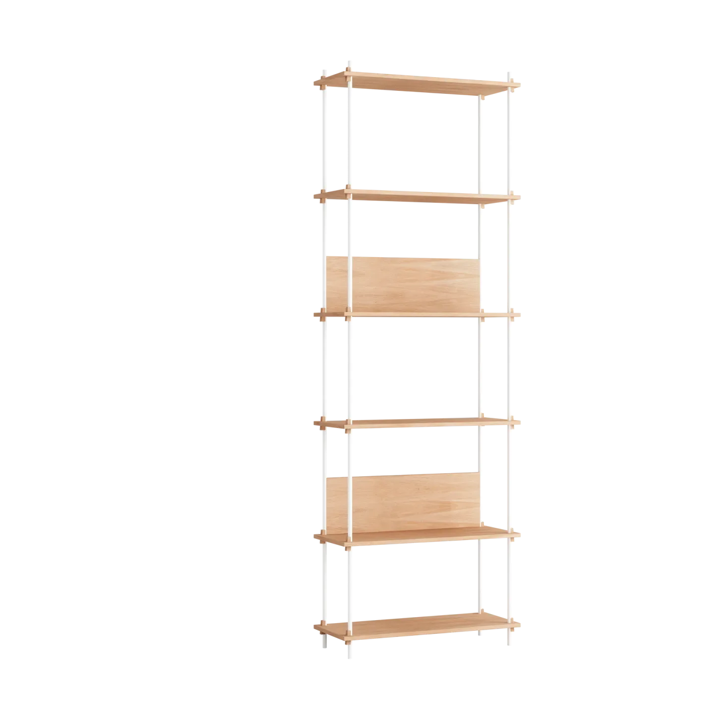 MOEBE Moebe shelving system s.255.1.A Eiche-weiß