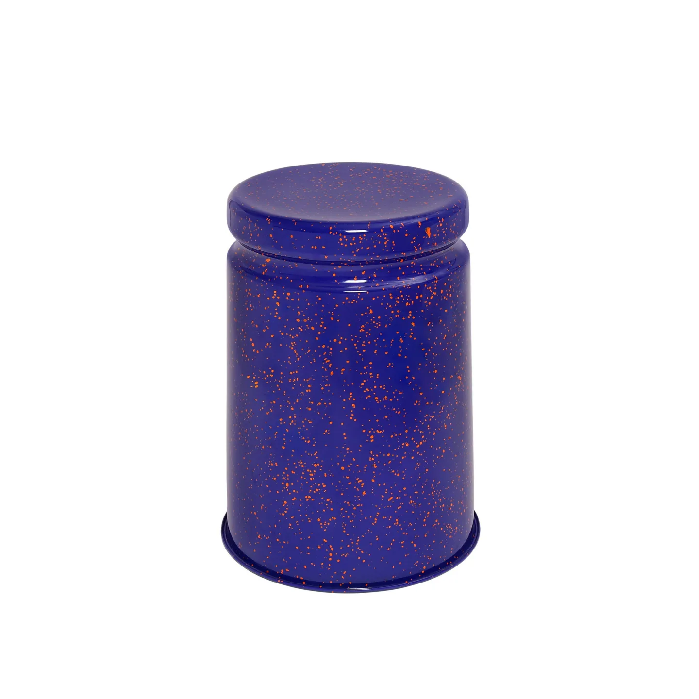 HEM - Last Stool - Blue/Orange Splatter - Pallar - Max Lamb - Orange,Blå - Metall