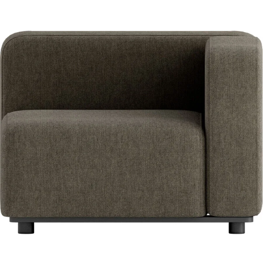 SACKit Loungeelement Cobana Braun Aluminium/Olefin-Faser 1 B 95 T 95 cm