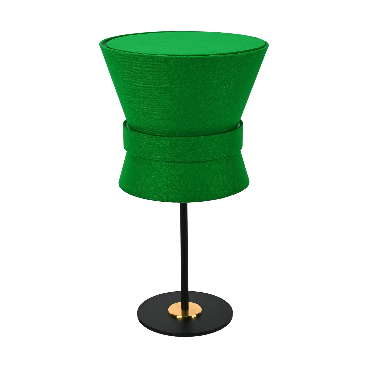Örsjö Bow Bordslampa Svart - Liten skärm Emeraldgrön