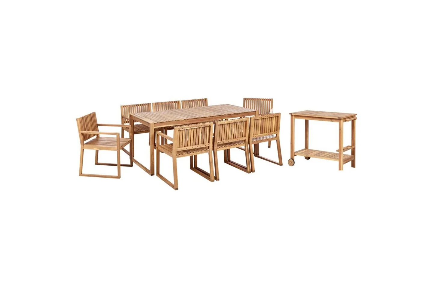 Matsalsset Sassari II med vagn 8-Sits - 8-Sits