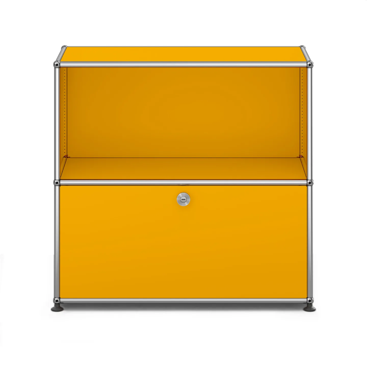 USM - USM Haller M62 25 Golden Yellow - Skänkar och sideboards - Fritz Haller & Paul Schärer - Gul - Metall