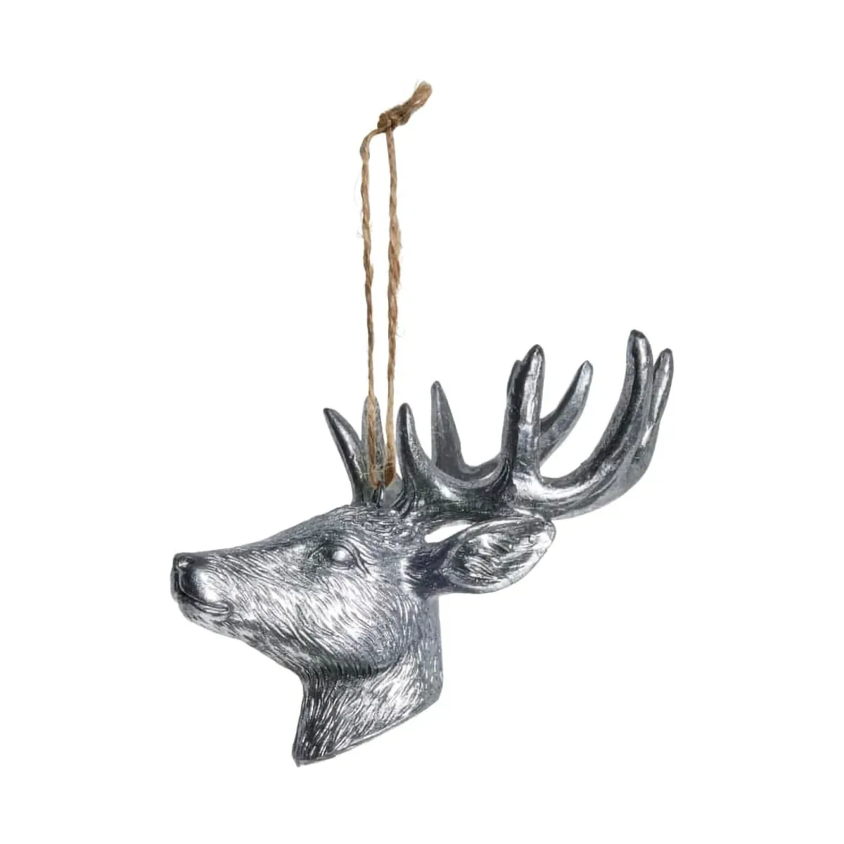 Lene Bjerre Serafina hjort dekorationshänge 12,5 cm Antiksilver