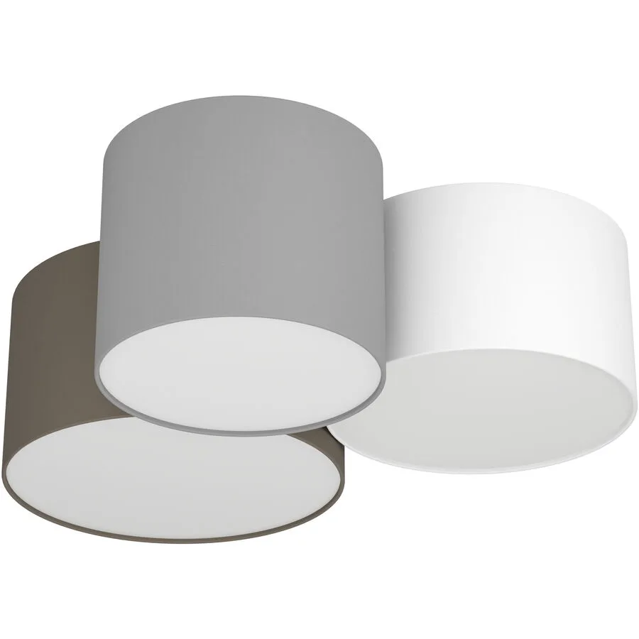 Eglo Deckenlampe Pastore Weiss Stahl 49.5 cm 25.5 cm