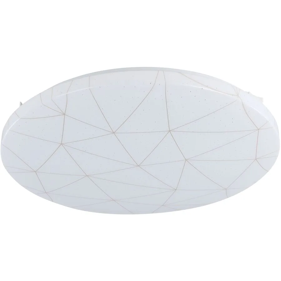 Eglo Deckenlampe Rende Weiss Stahl 38 cm 6 cm - LED - Lichtfarbe: Warmweiss - LED Energiesparlampen