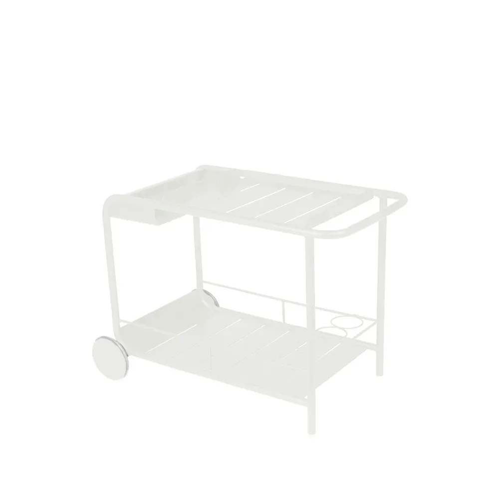 Fermob Luxembourg serveringsvagn Cotton white (vit)