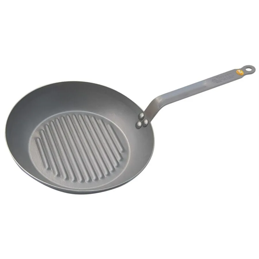 De Buyer Bratpfanne Mineral B Grau Blech/Stahl 4 cm 26 cm - Material: Stahlblech