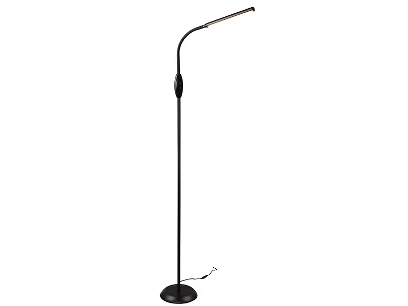 Stehlampe LED TORO variable Intensität 145cm 5W schwarz