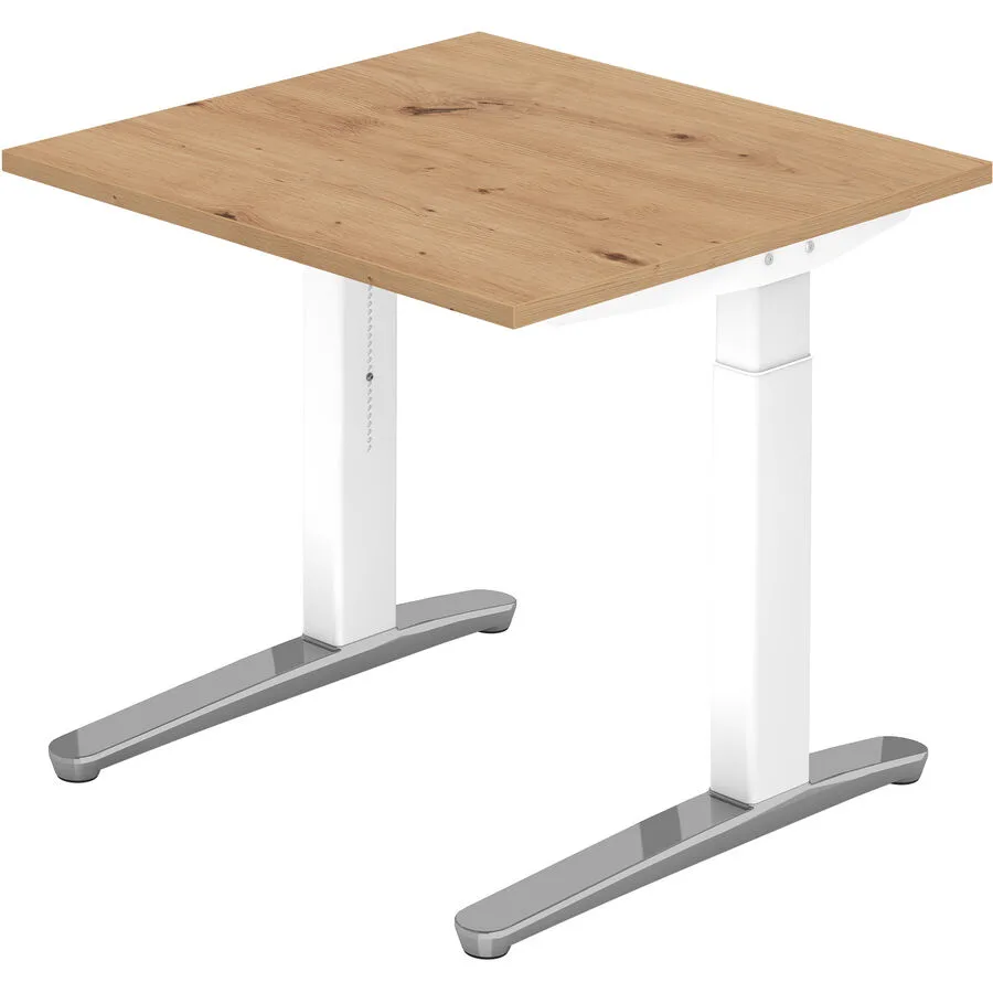 Schreibtisch Office Asteiche Holzwerkstoff B 80 T 80 cm
