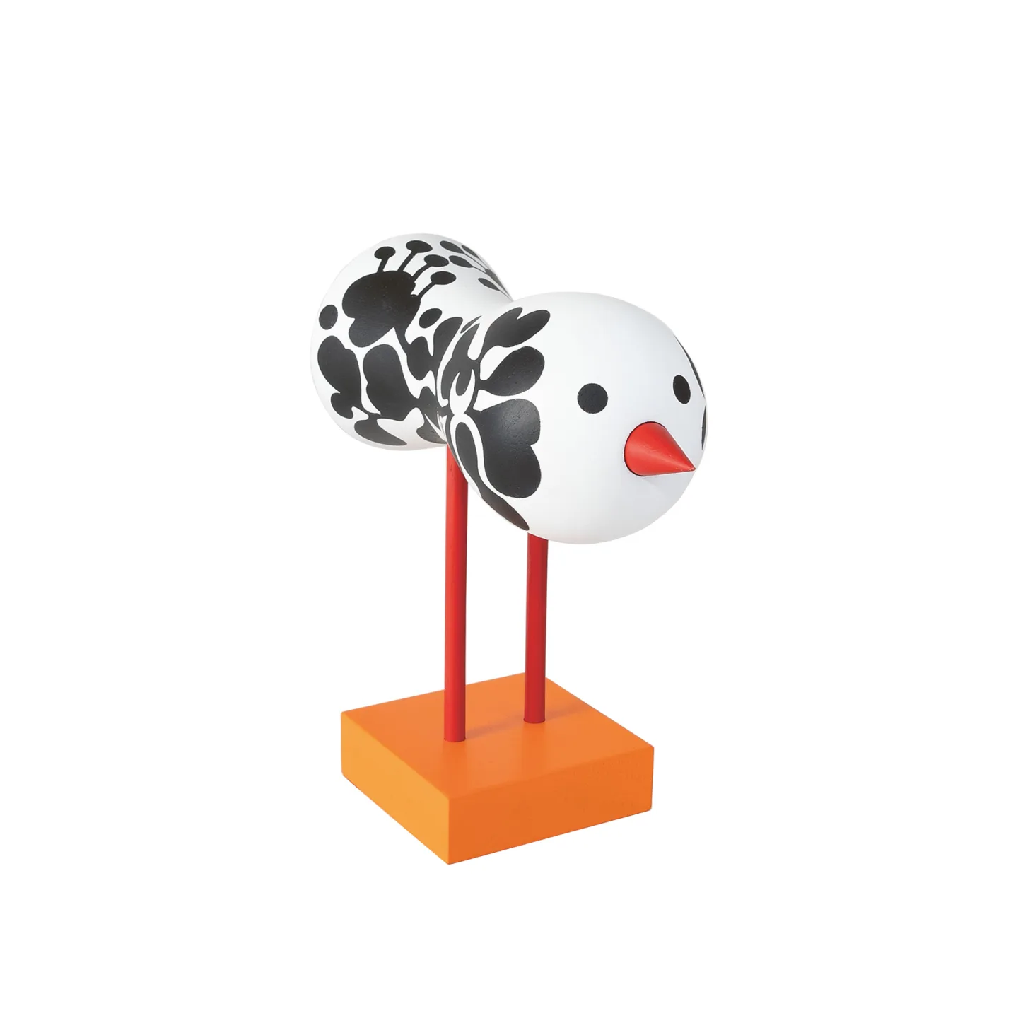 Design House Stockholm - Birds 1967 No.3 - Prydnadsföremål - Lisa Larson - Flerfärgad - Trä