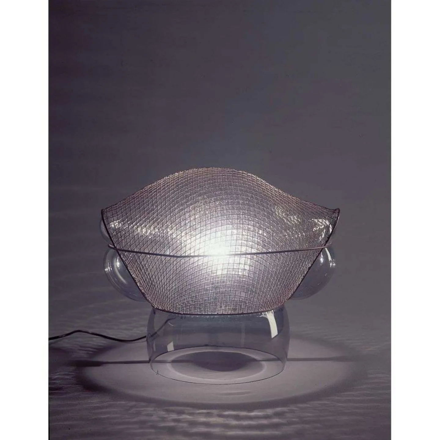 Artemide Patroclo Tischleuchte Ø50 cm Smoked glass