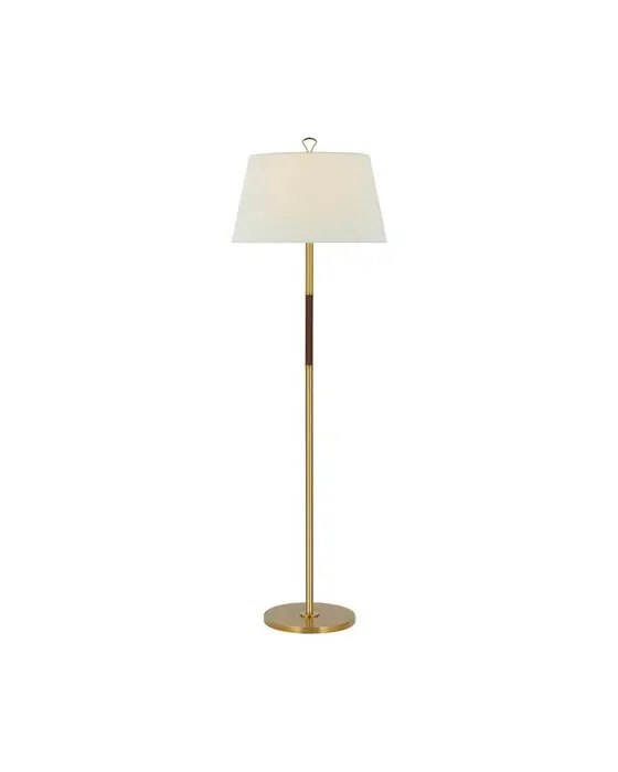 Griffin Floor Lamp Antique Brass L