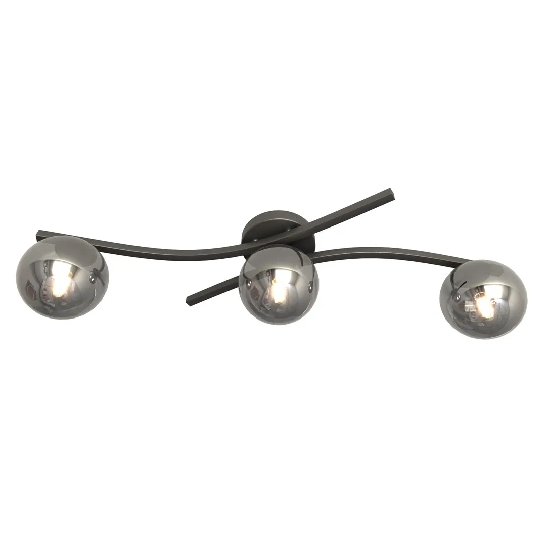 Emibig Lighting - Opus 84cm - Takplafond - Rökfärgad