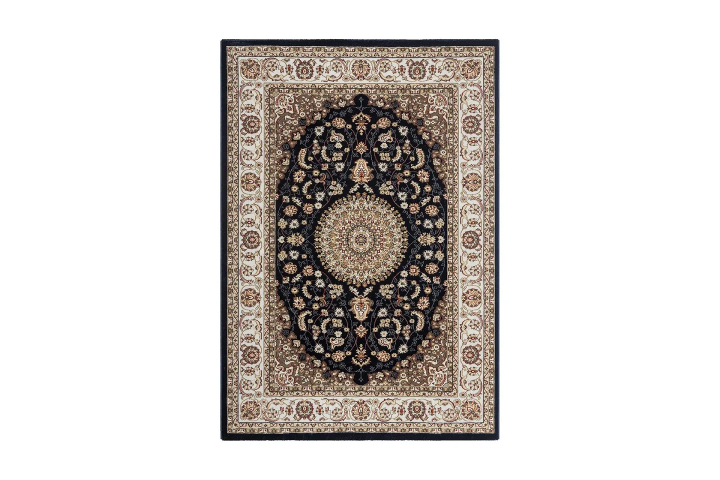 Dubai Medallion Wiltonmatta 120x170 cm - Blå
