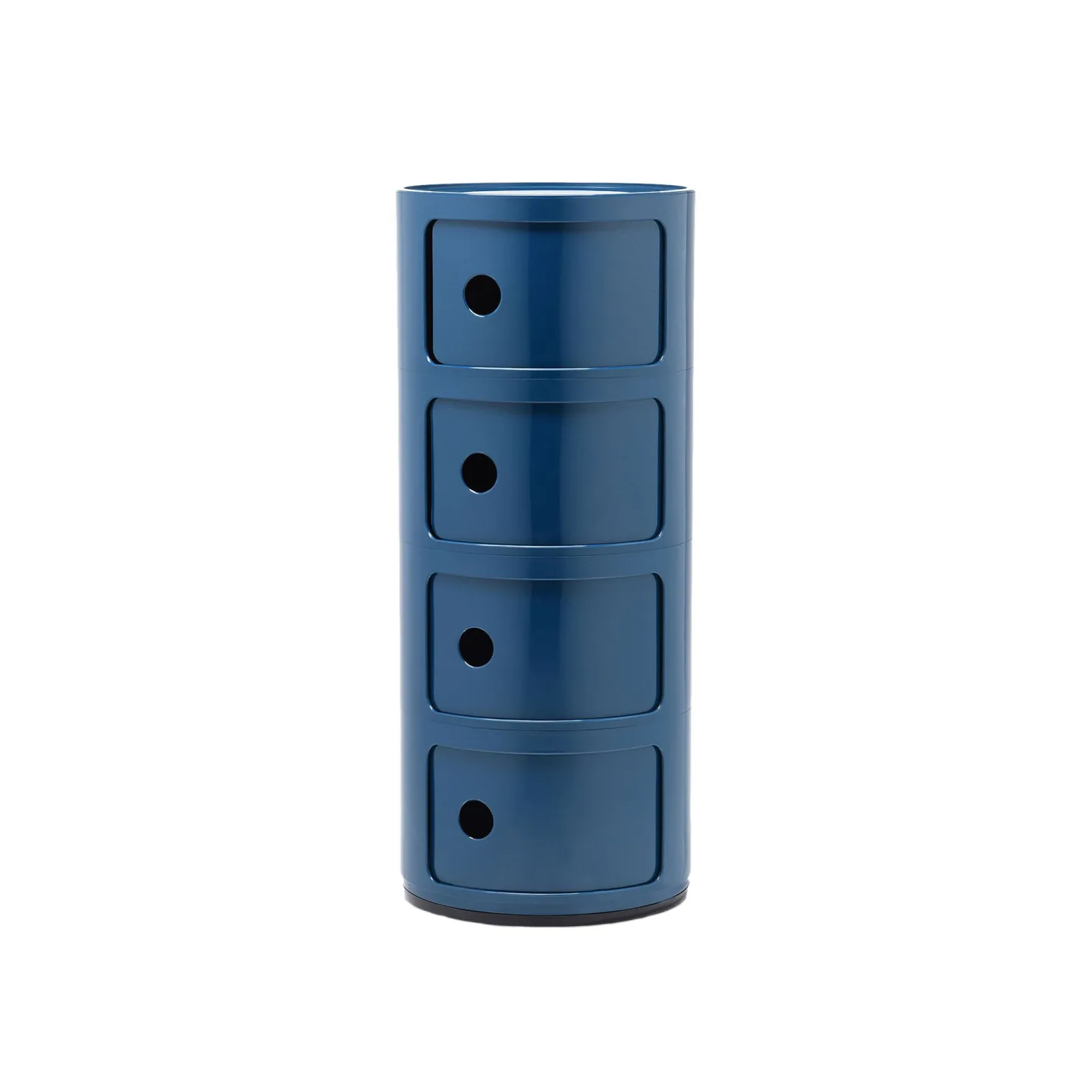 Kartell - Componibili 4985, Blue, 4 Compartments - Hurtsar - Anna Castelli Ferrieri - Blå - Plast