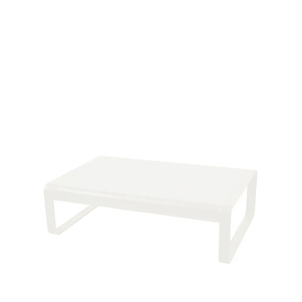 Fermob Bellevie soffbord lågt Cotton white (vit)