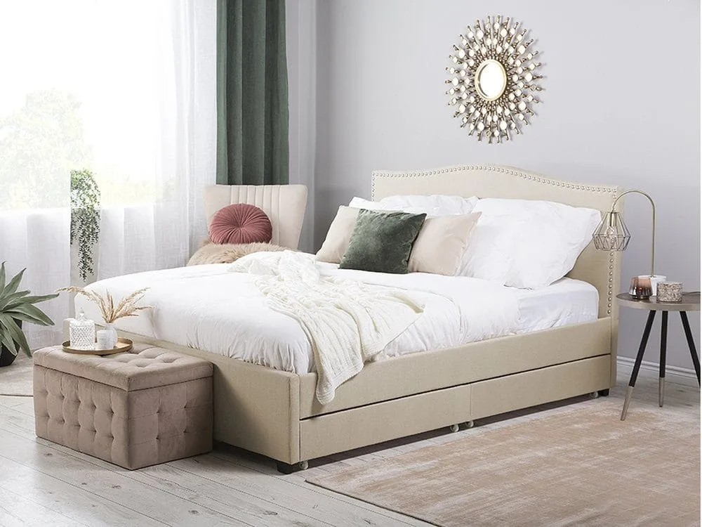 Montpellier Dubbelsäng 180\|200 cm - Beige