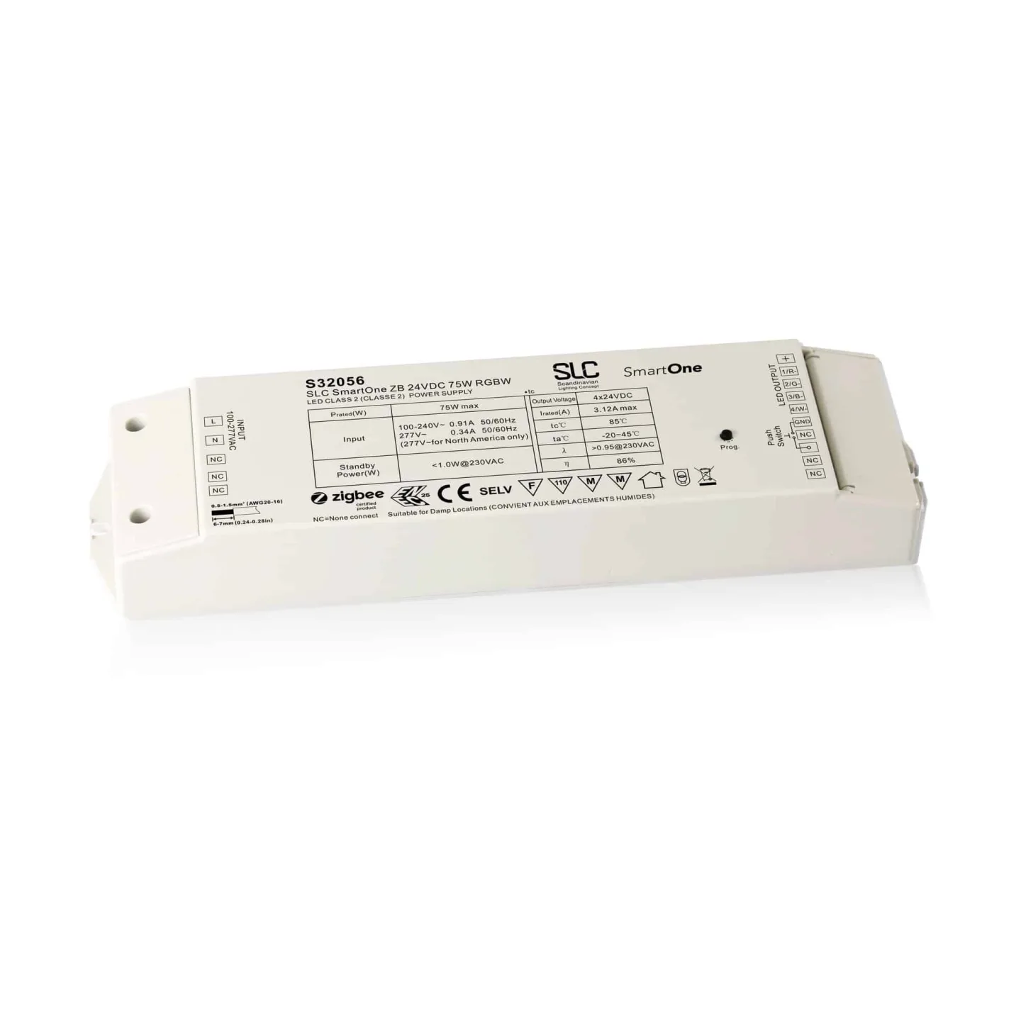 SmartOne Driver 24V Mono 50W Zigbee/PushDim IP20
