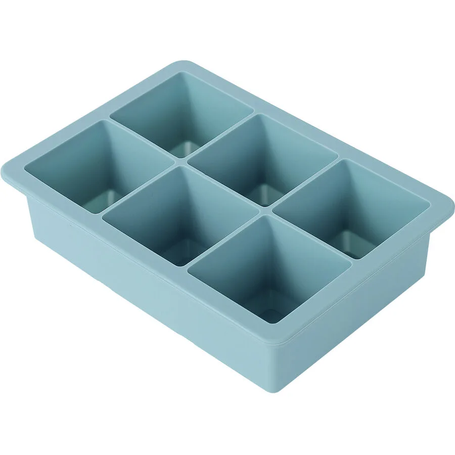 Eiswürfelform Kitty türkis Platin-Silikon B 25.5 cm