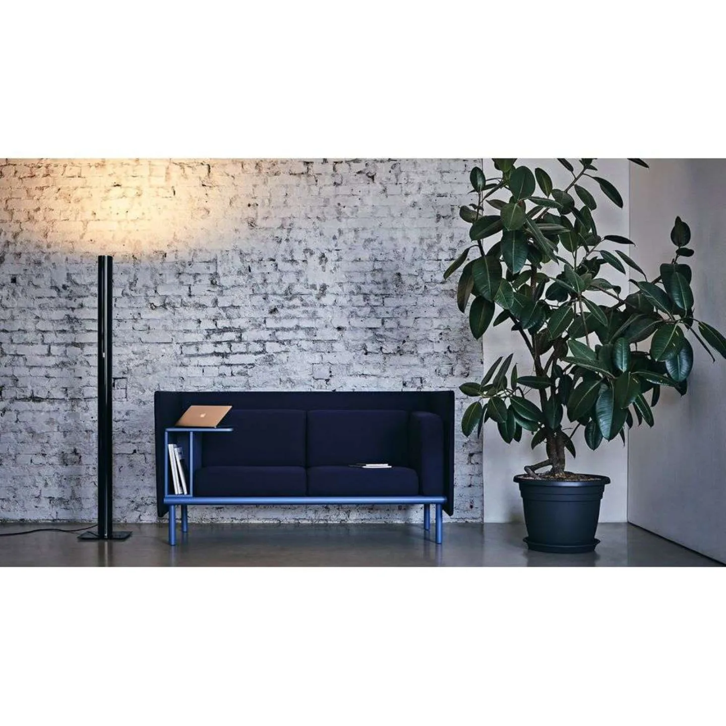 Ilio Stehleuchte 3000K Matt Black - Artemide - Wohnzimmer - Aluminium