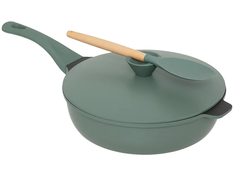 5 FIVE SIMPLY SMART Bratpfanne AYLA Ø28cm 4-teilig aluminium grün