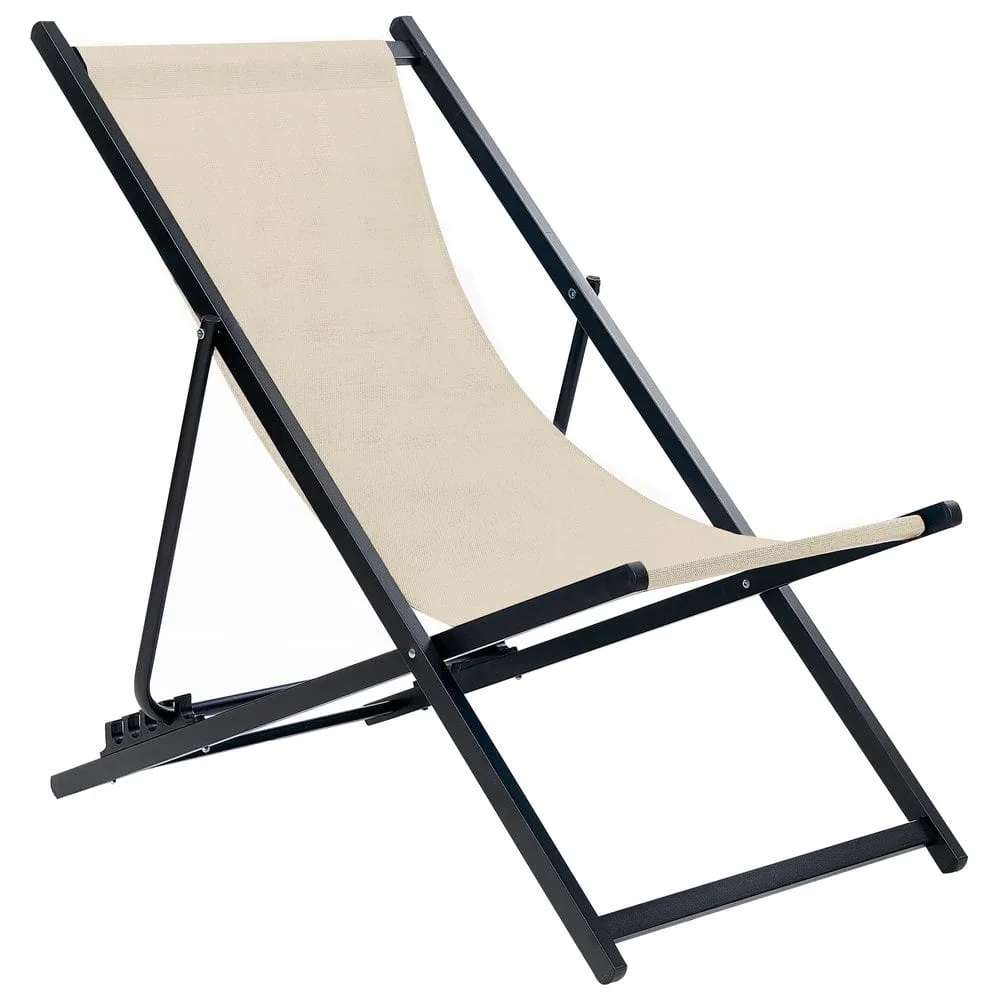 Solstol Locri Ii - Beige, svart