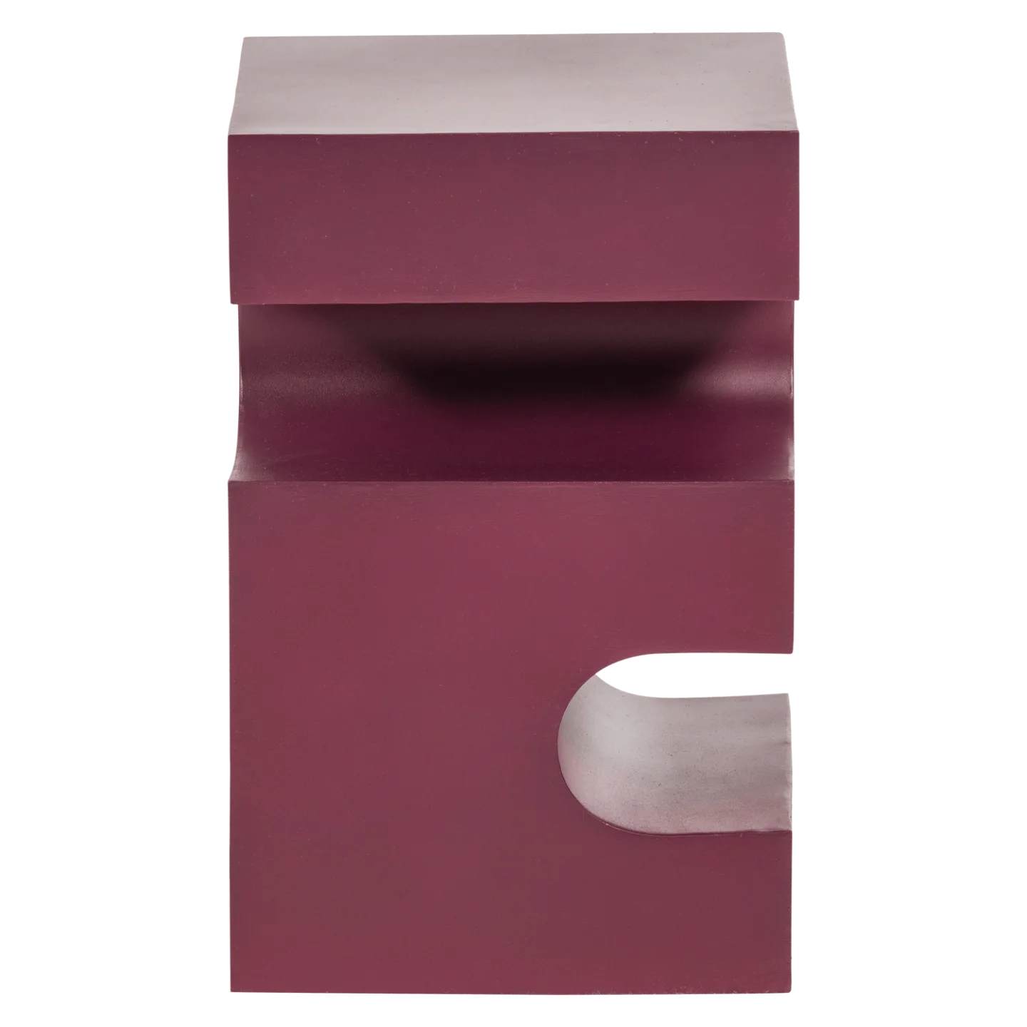 Sidobord Jessa 30 cm - Lila/Brun
