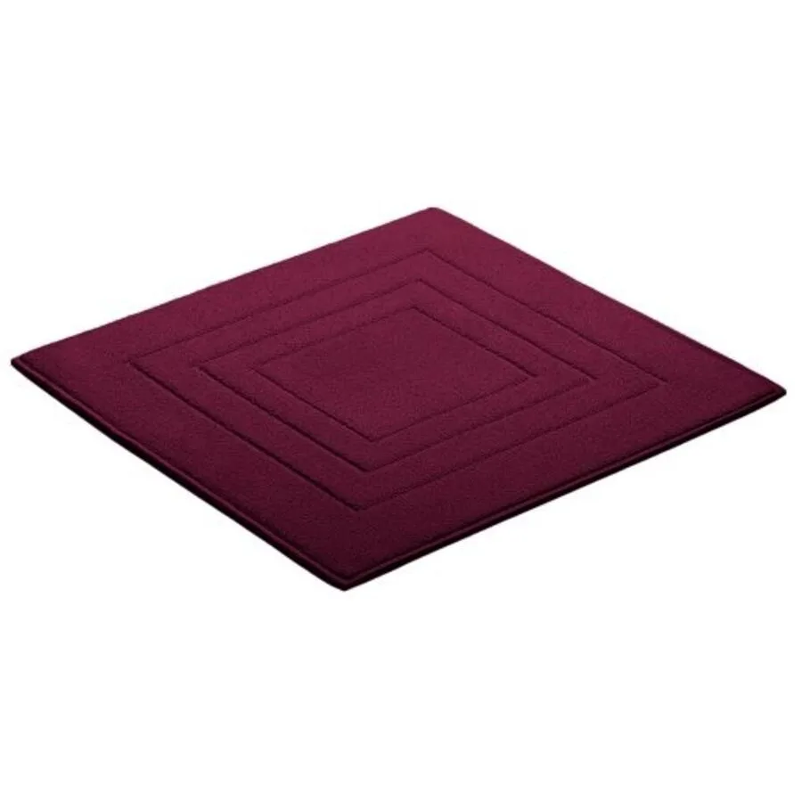 Vossen Badteppich Feeling Grape Baumwolle 60 x 60 cm Rechteckig